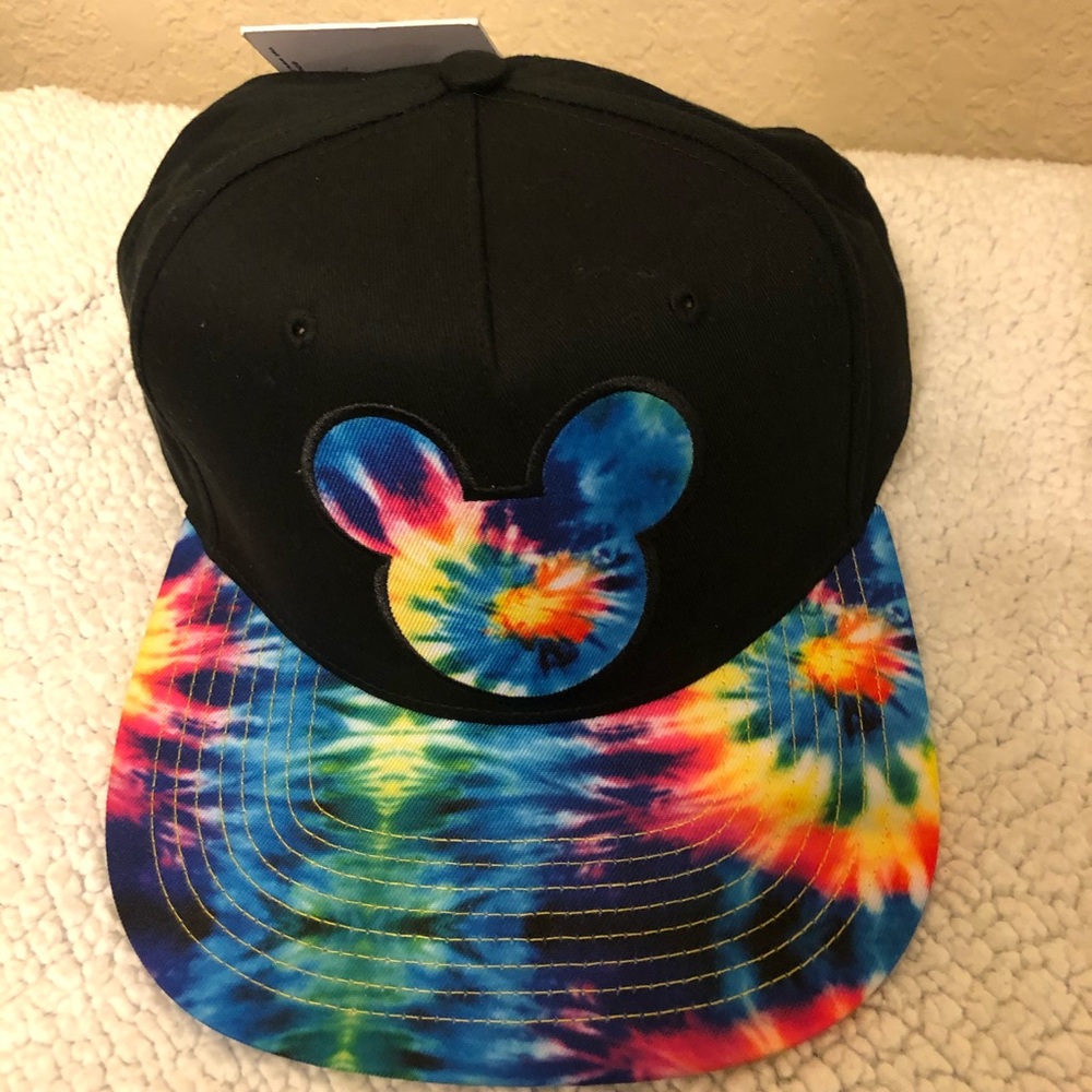 Disney Neff tie dye Mickey Mouse 28 hat NWT
